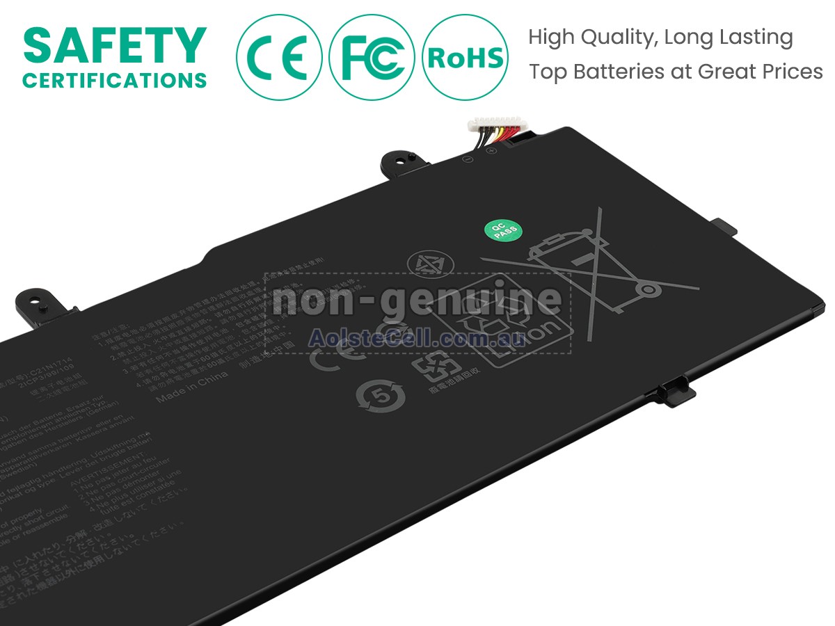 Replacement Asus VivoBook Flip J401CA battery
