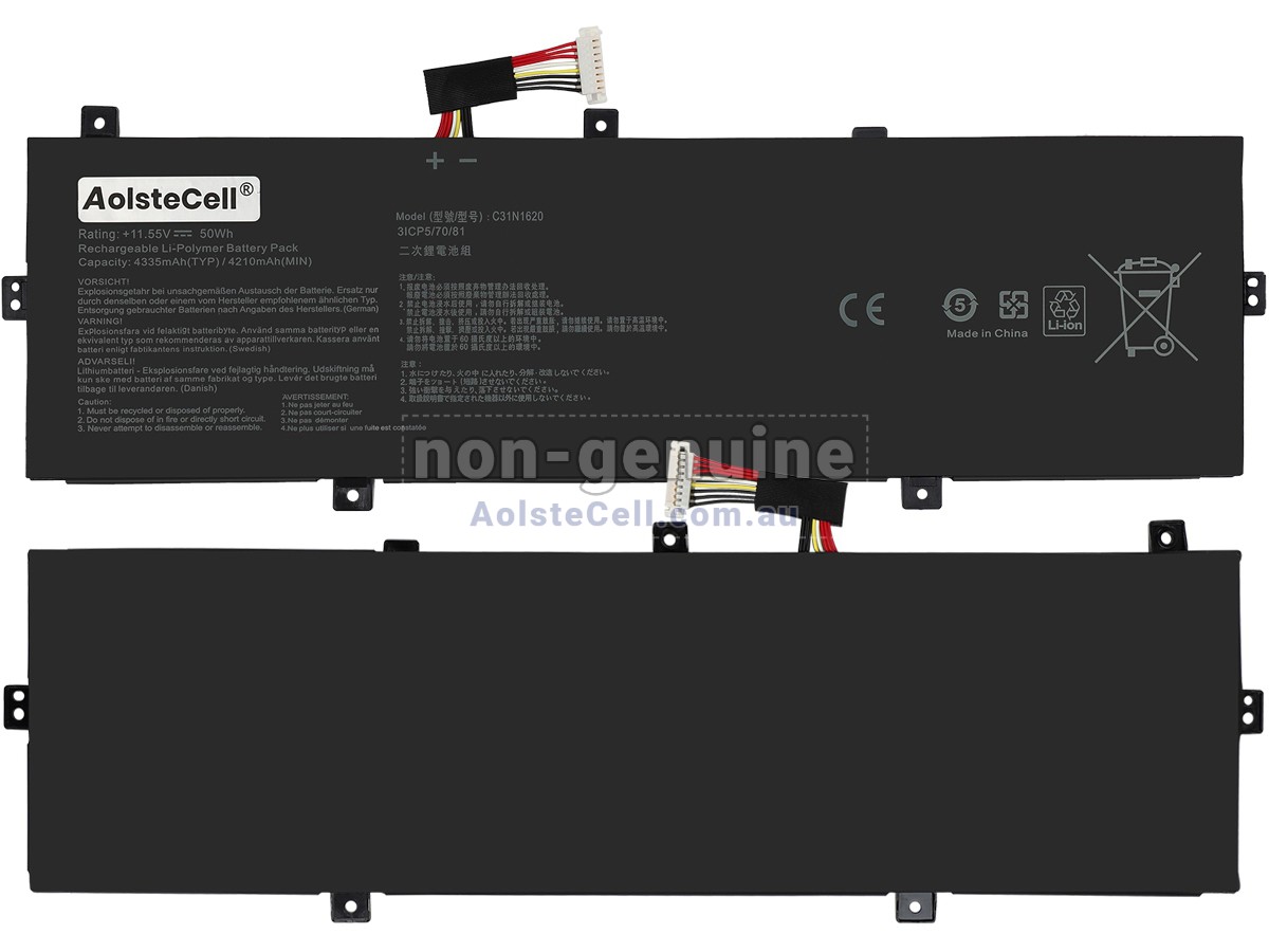 Replacement Asus ZenBook UX430UN-8550 battery