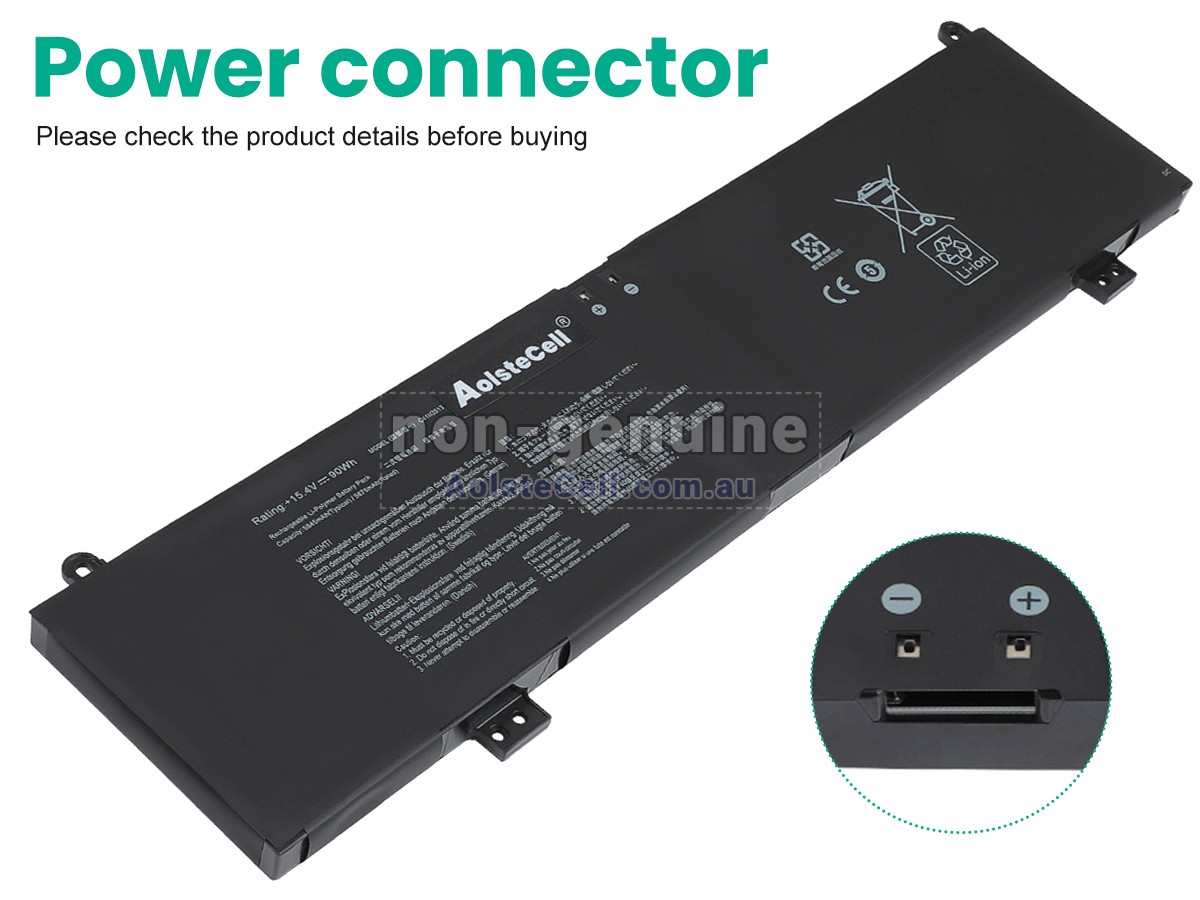 Replacement Asus Rog STRIX SCAR 17 G733ZS-KH026 battery