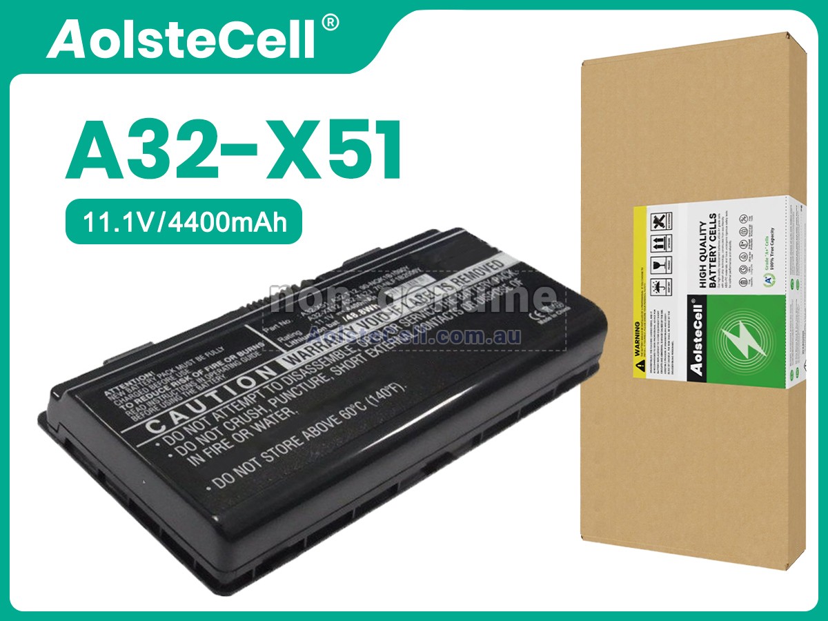 Replacement Asus X58 battery