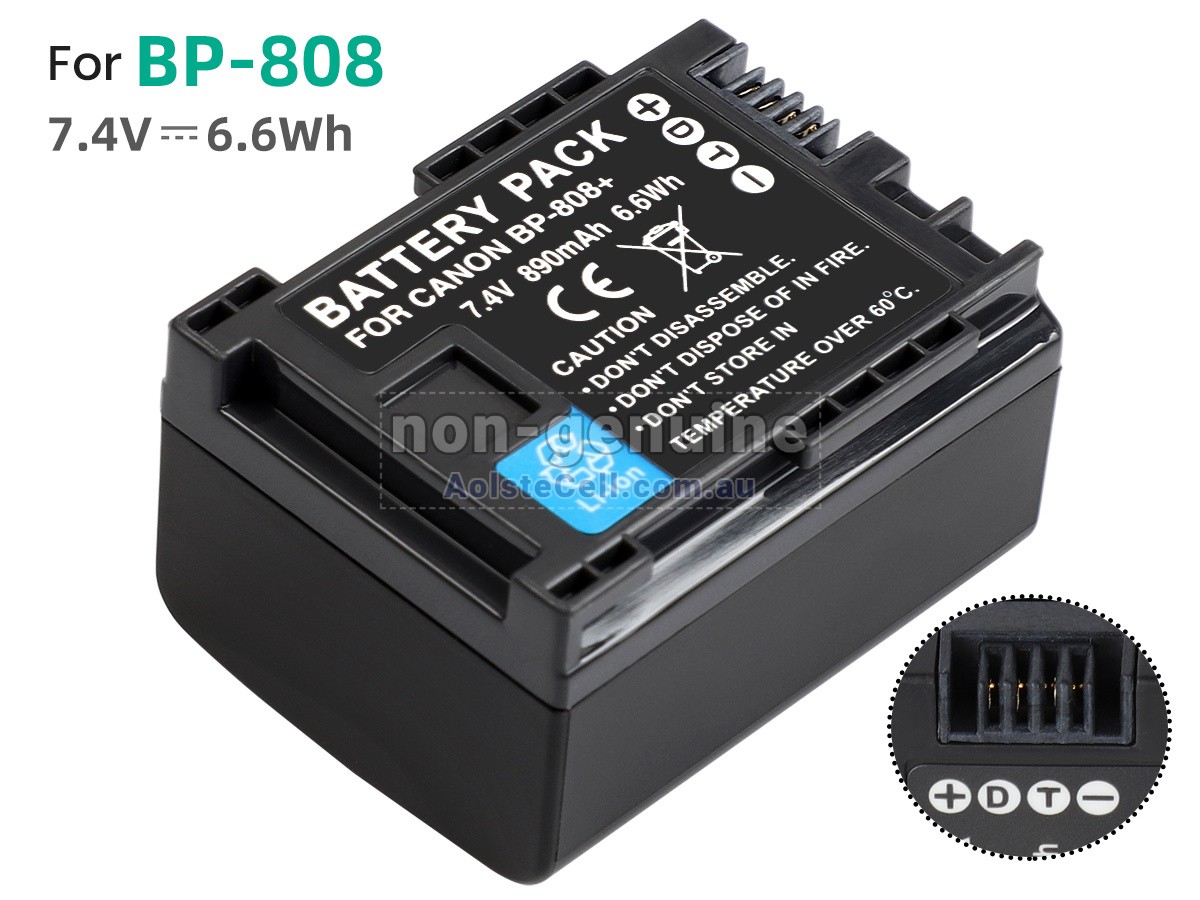Replacement Canon IVIS FS11 battery