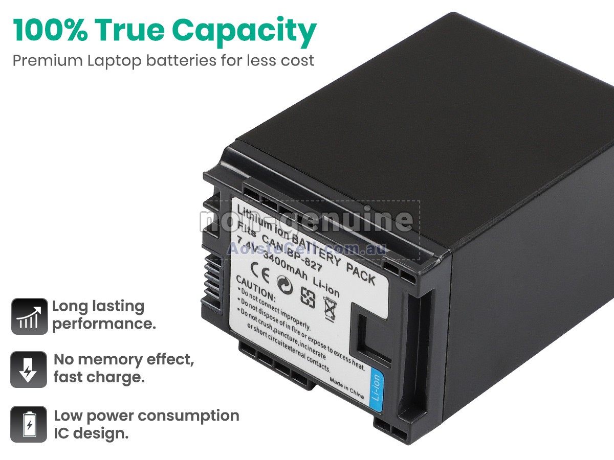 Replacement Canon HF-M40 battery