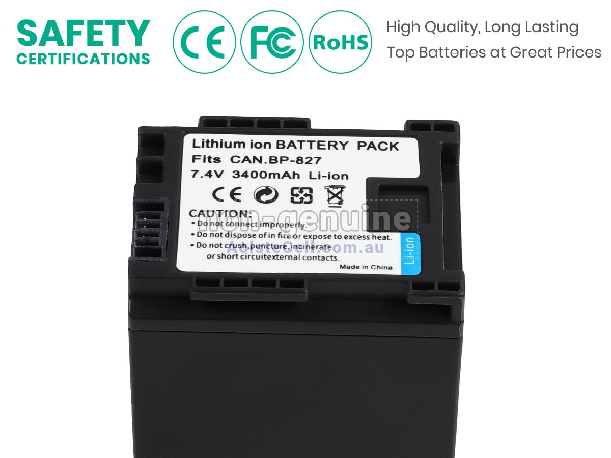 Replacement Canon HF-M40 battery