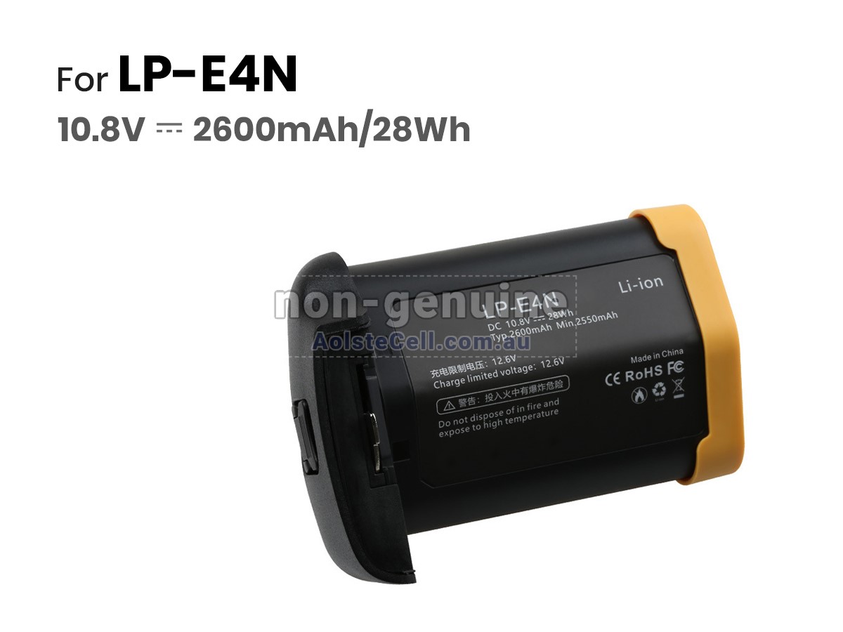 Replacement Canon LC-E4N battery