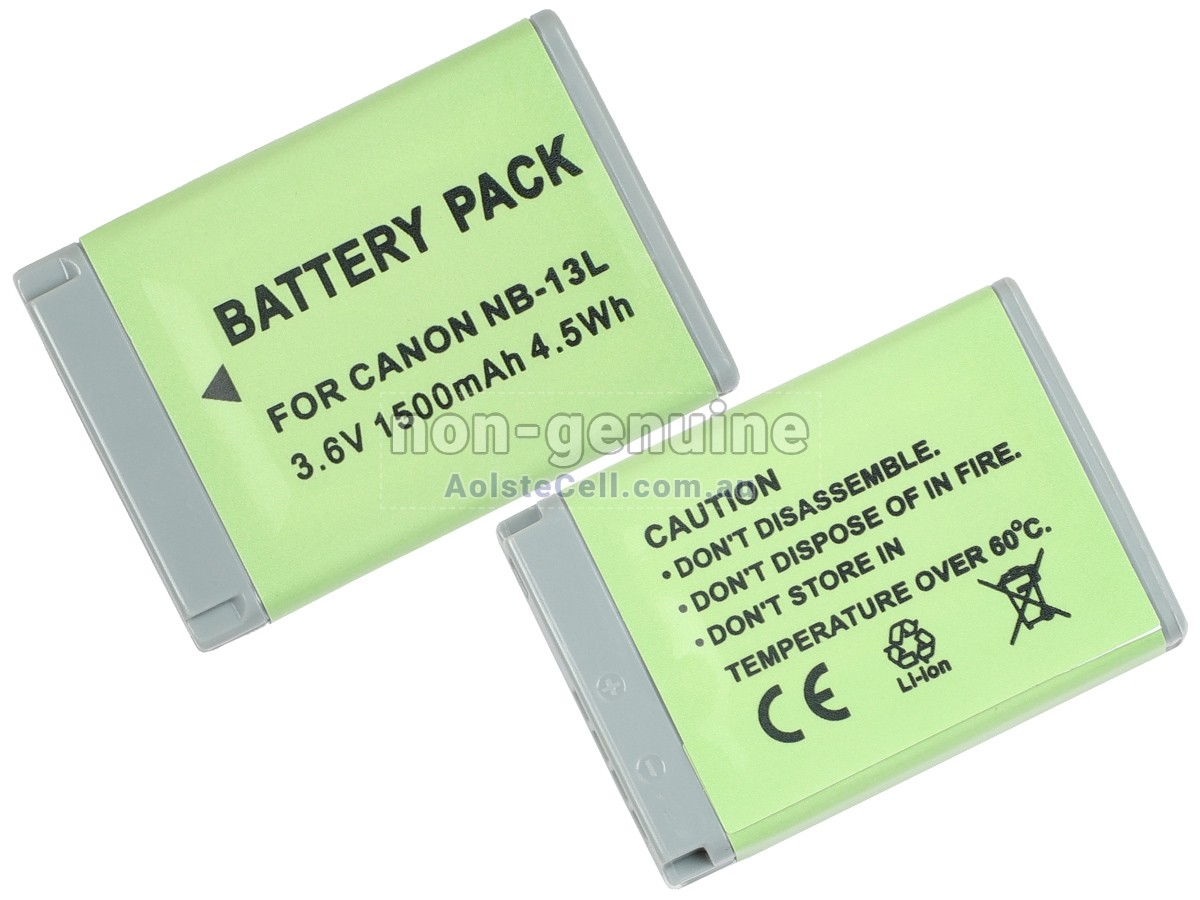 Replacement Canon 1717C004 PSG9X MARKII battery