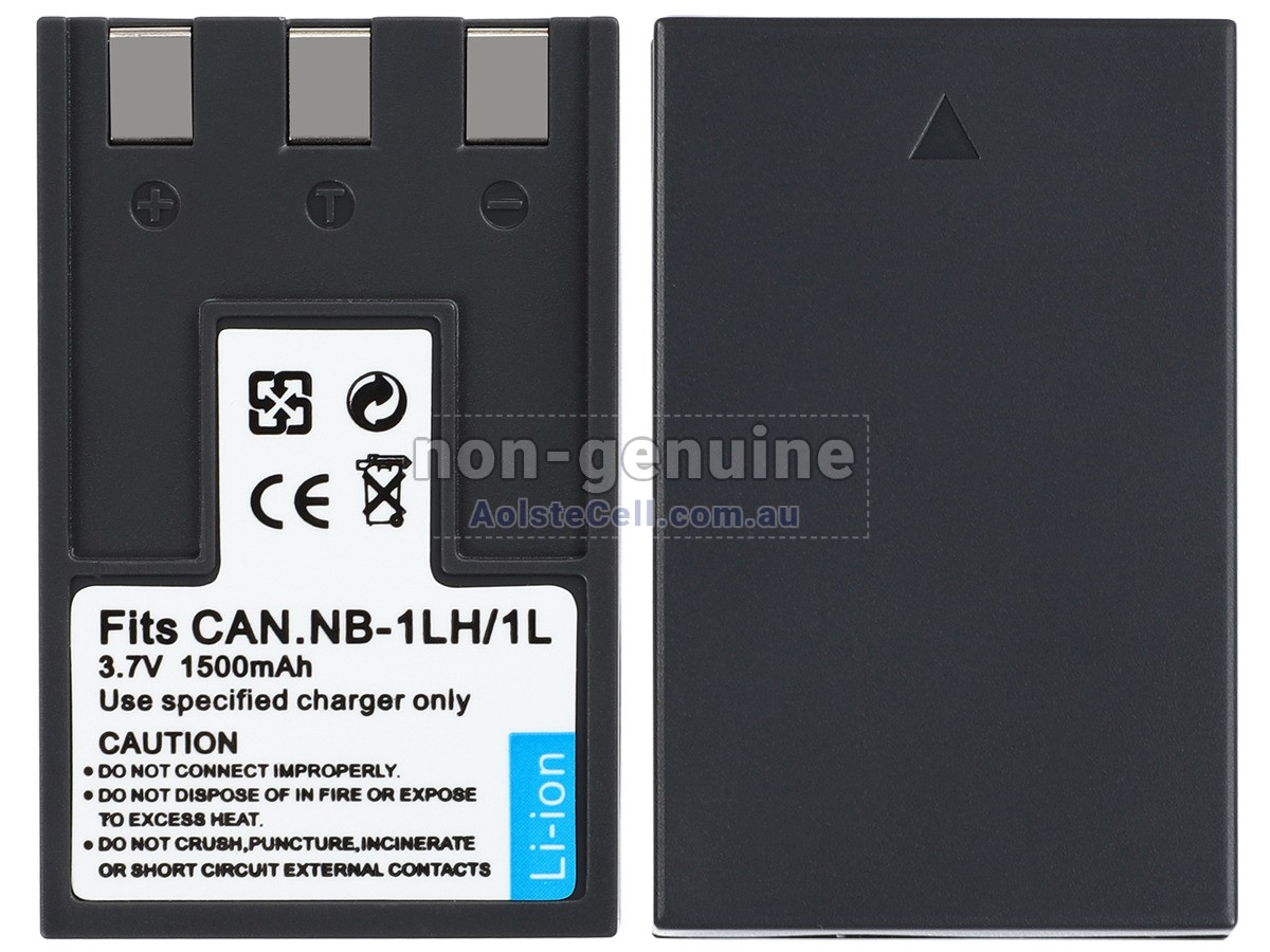 Replacement Canon POWERSHOT S300 battery