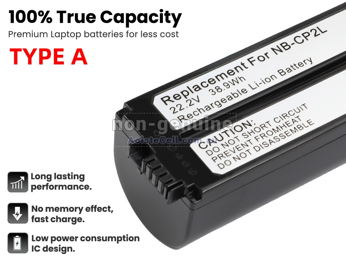 Replacement Canon NB-CP2L battery