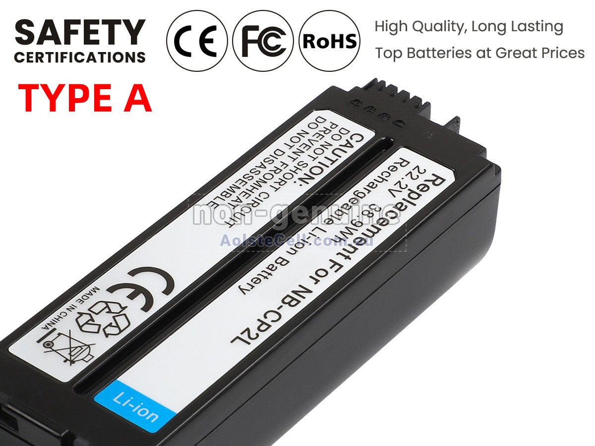 Replacement Canon NB-CP2L battery