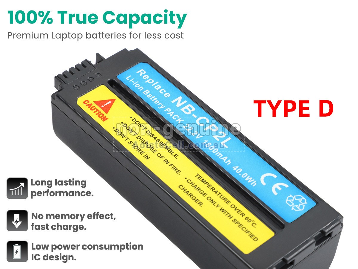Replacement Canon NB-CP2L battery