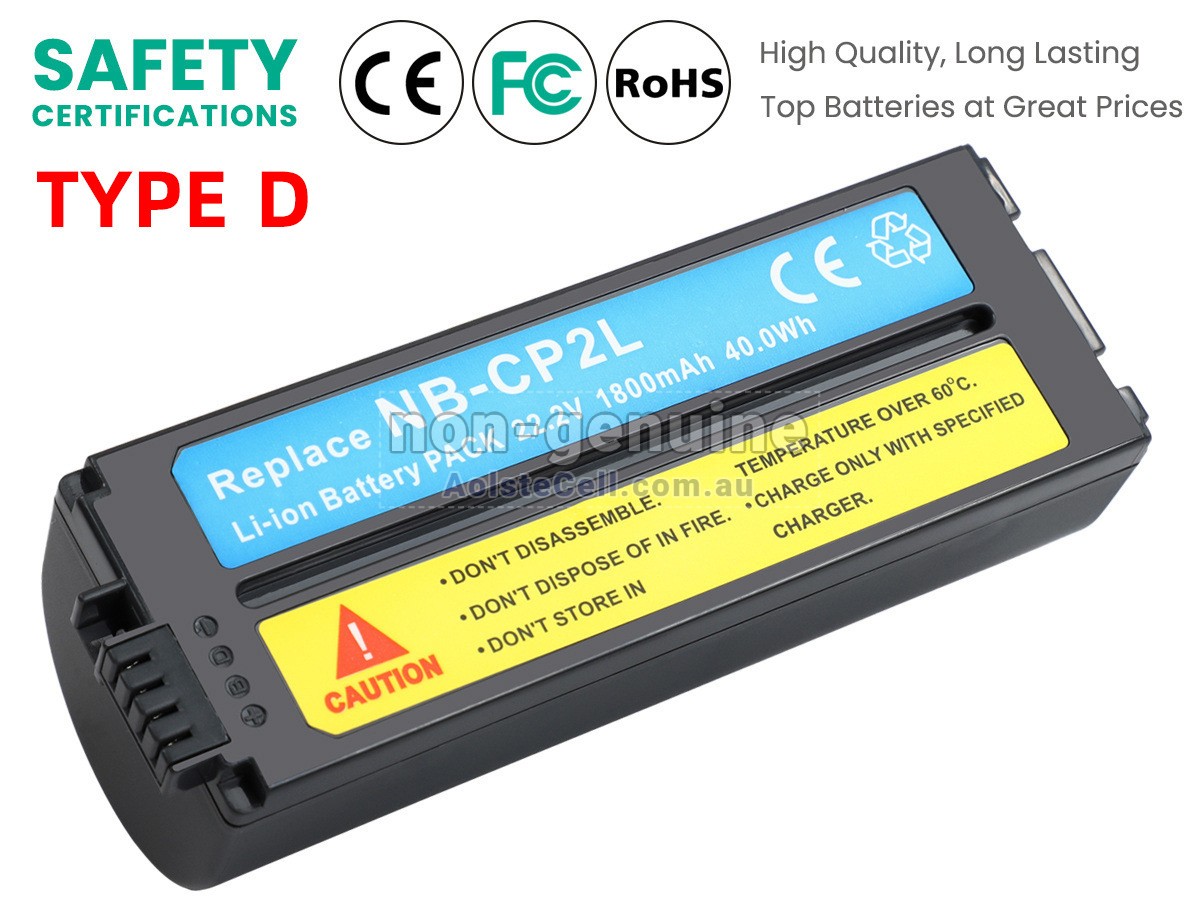 Replacement Canon NB-CP2L battery