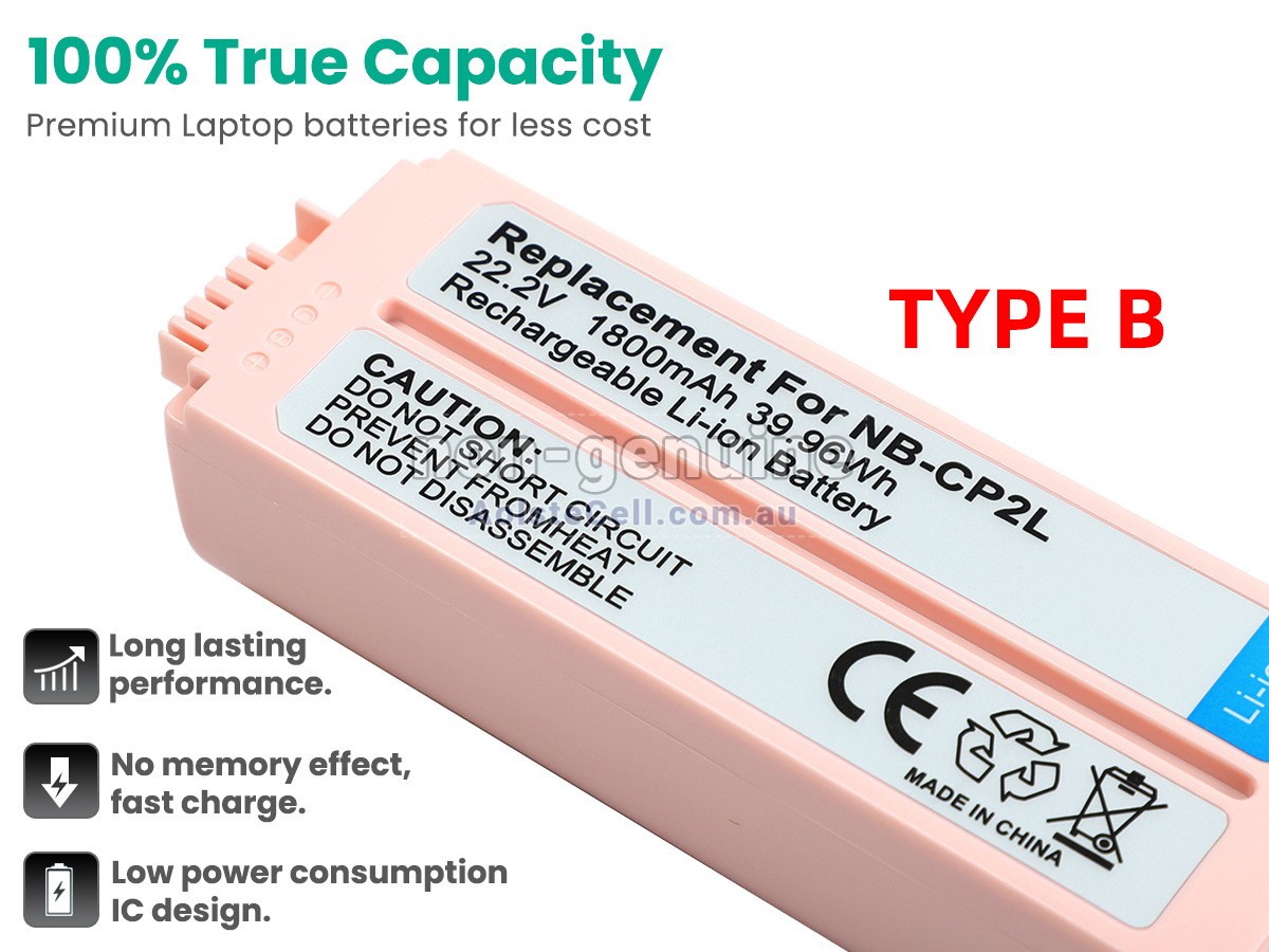 Replacement Canon NB-CP2L battery