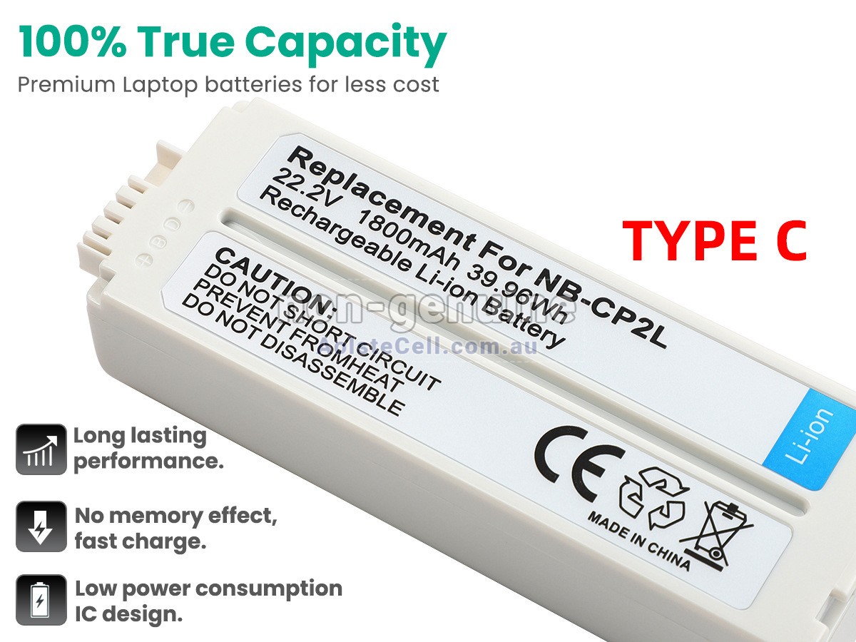 Replacement Canon NB-CP2L battery