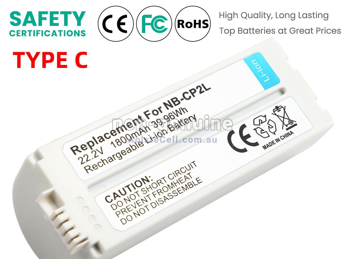 Replacement Canon NB-CP2L battery