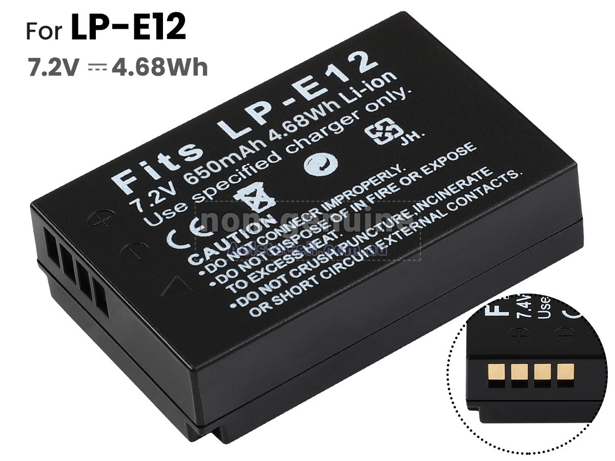 Replacement Canon EOS M50 battery