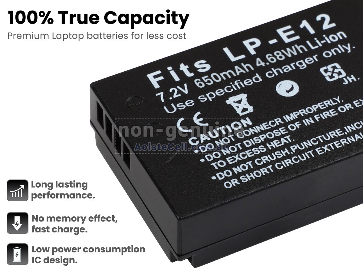 Replacement Canon EOS M50 battery