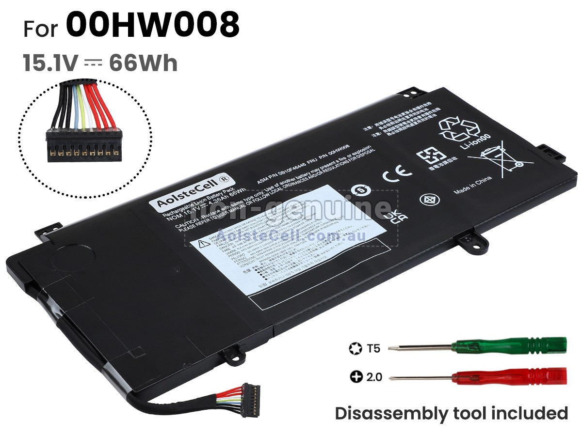 Replacement Lenovo ThinkPad S5 YOGA 15 20DQ0038GE battery