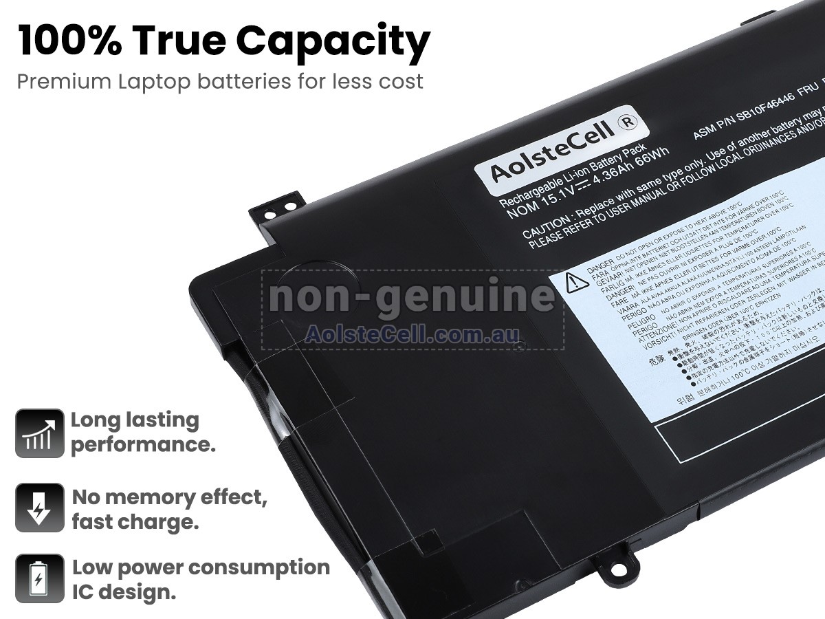 Replacement Lenovo ThinkPad S5 YOGA 15 20DQ0038GE battery
