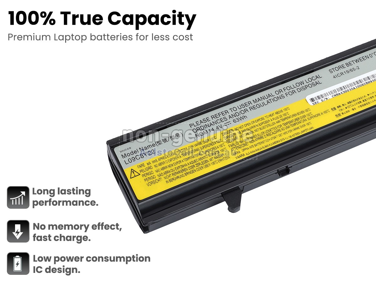 Replacement Lenovo IdeaPad U460S(0885-25U) battery