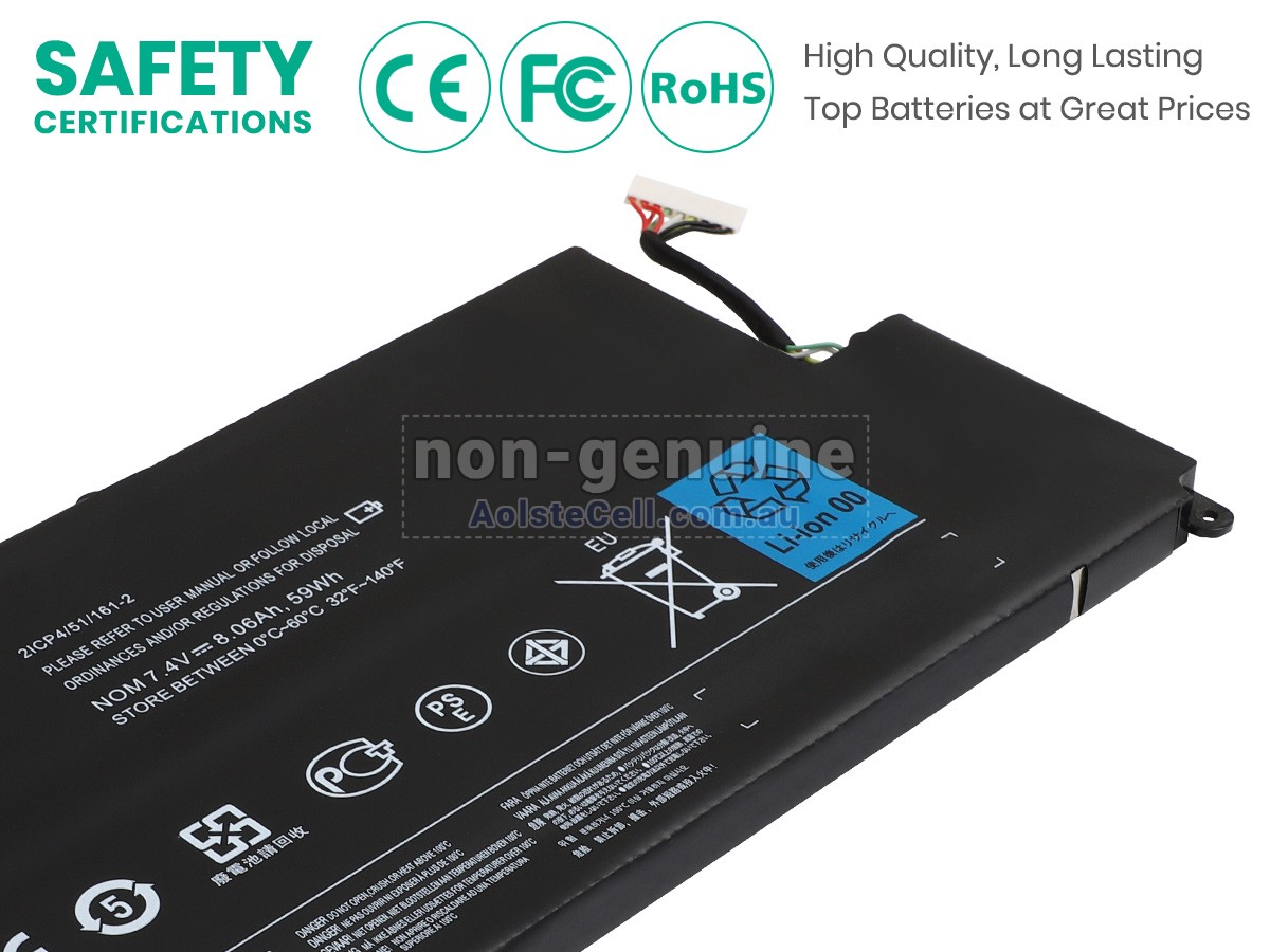 Replacement Lenovo L10M4P11 battery