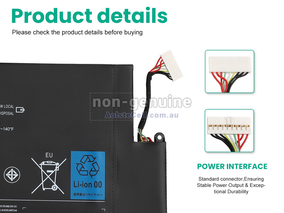 Replacement Lenovo L10M4P11 battery