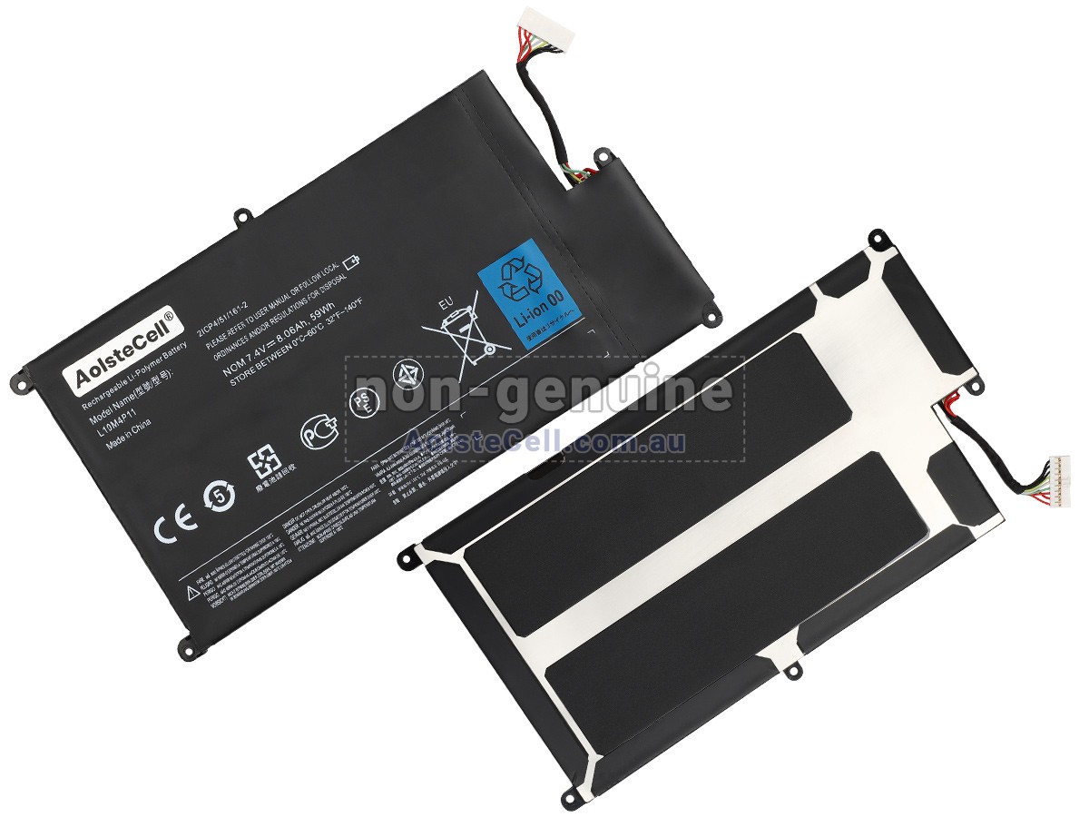 Replacement Lenovo L10M4P11 battery