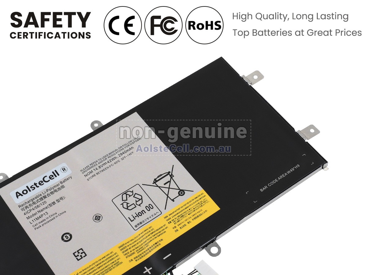 Replacement Lenovo IdeaPad YOGA 11S battery