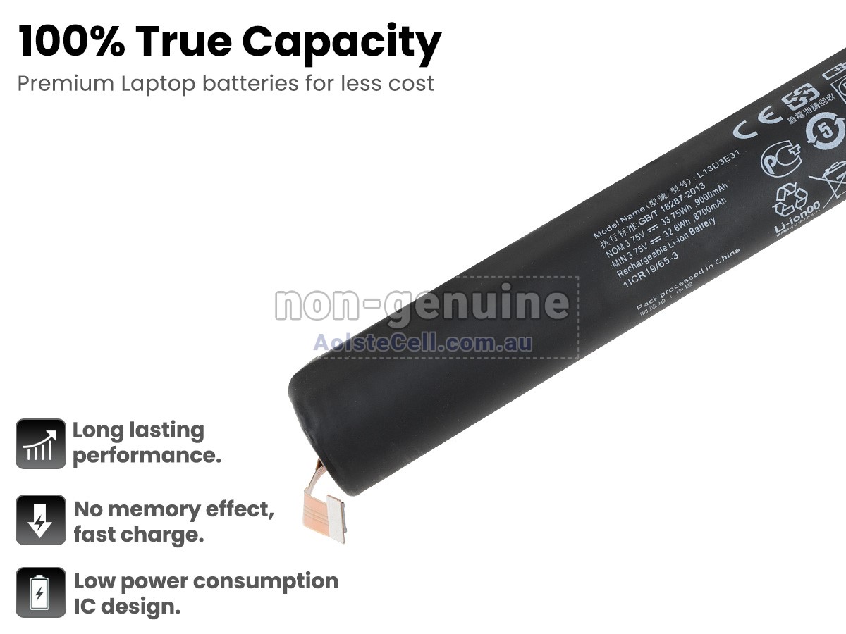 Replacement Lenovo L13C3E31 battery