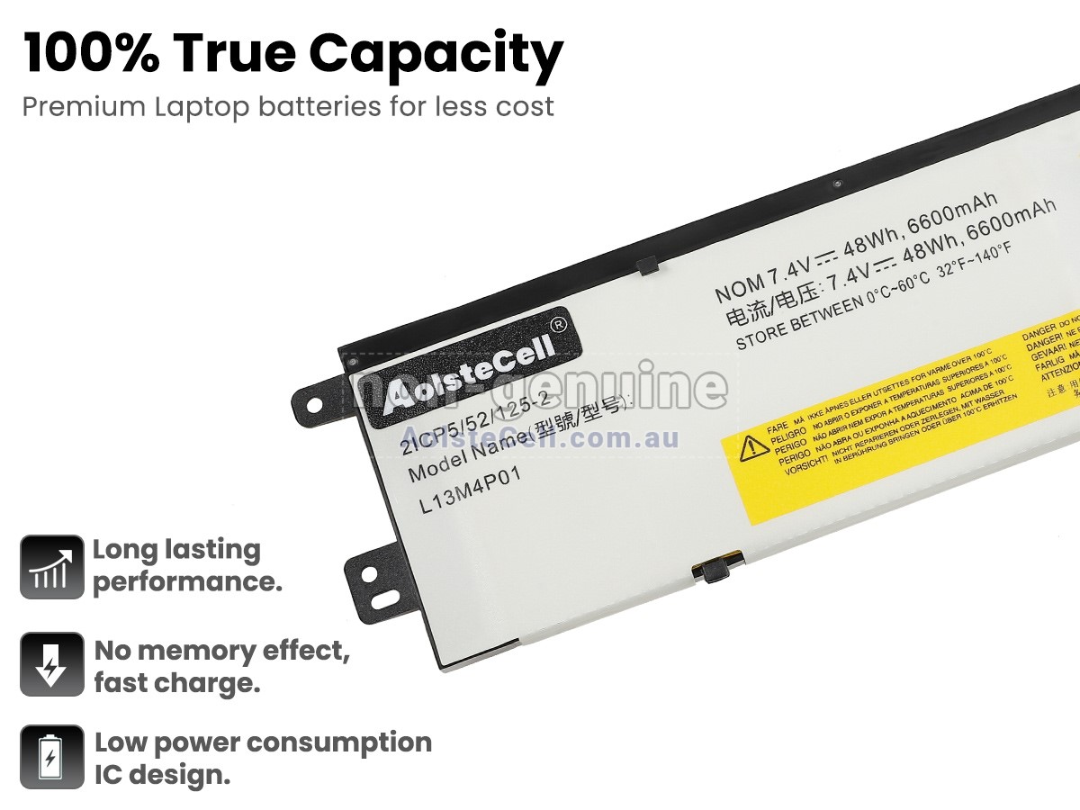 Replacement Lenovo ERAZER Y40-70-IFI battery