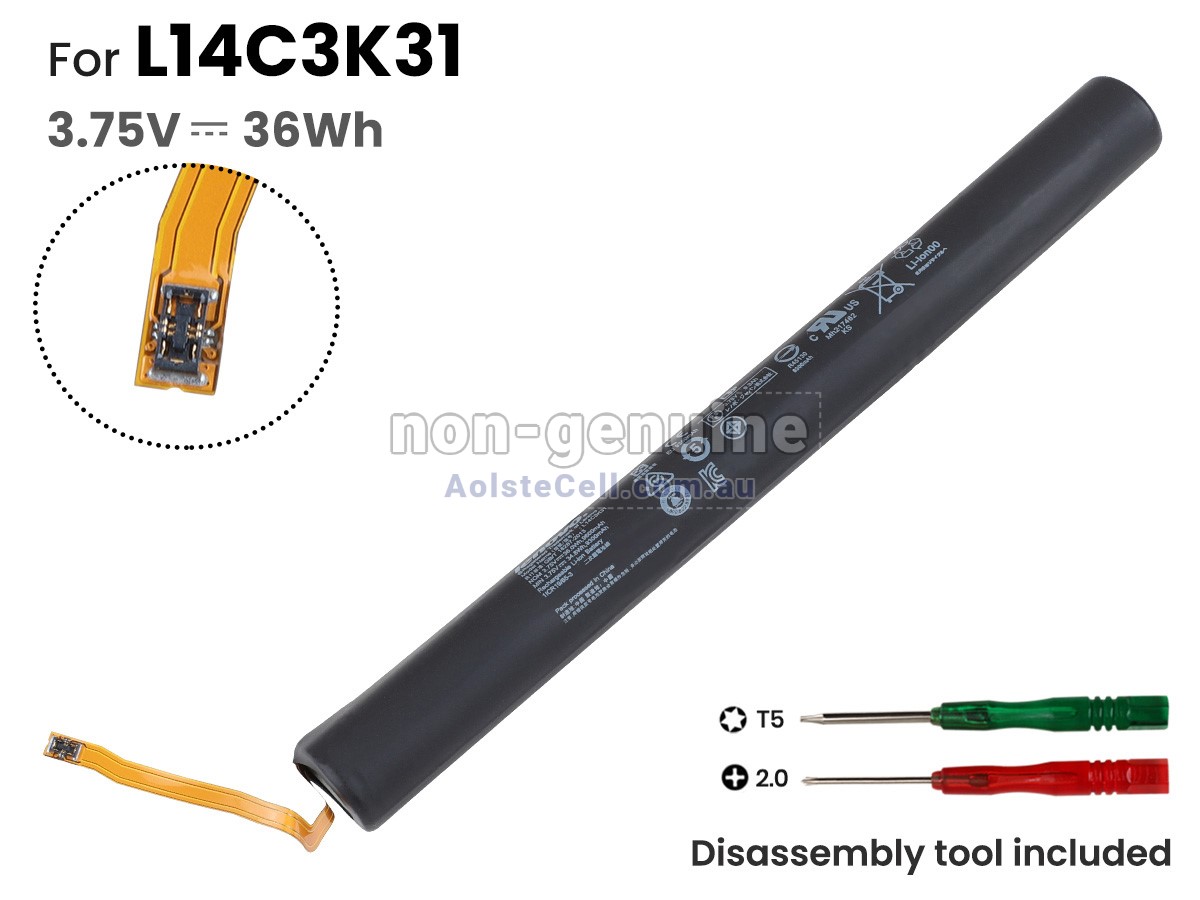 Replacement Lenovo YOGA Tablet 2-1050F battery