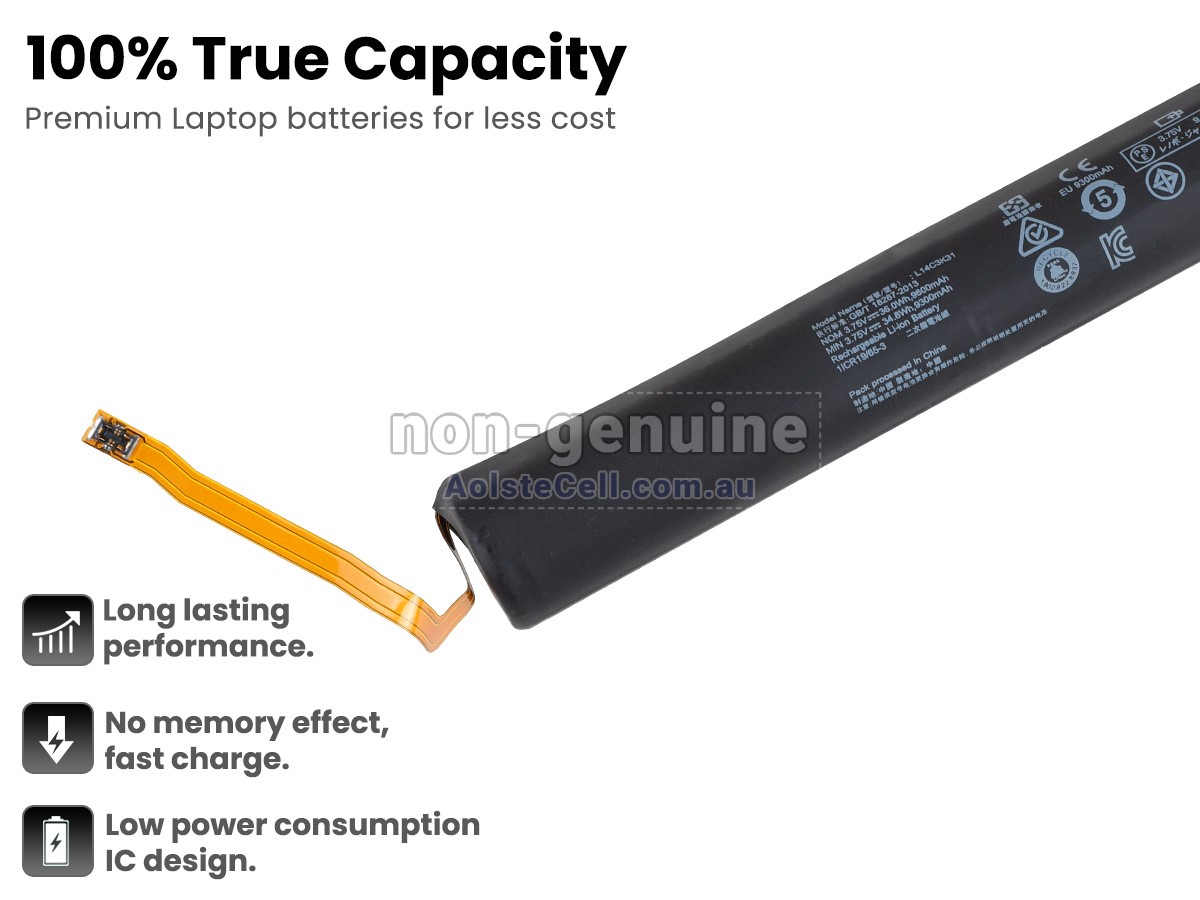Replacement Lenovo YOGA Tablet 2-1050F battery