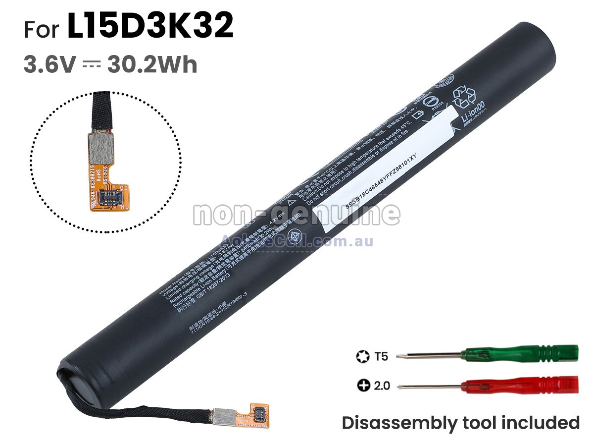 Replacement Lenovo YOGA TAB 3 10-YT3-X50L-ZA0J battery