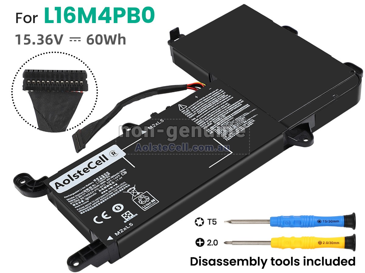 Replacement Lenovo LEGION Y720-15IKB-80VR00LGBM battery