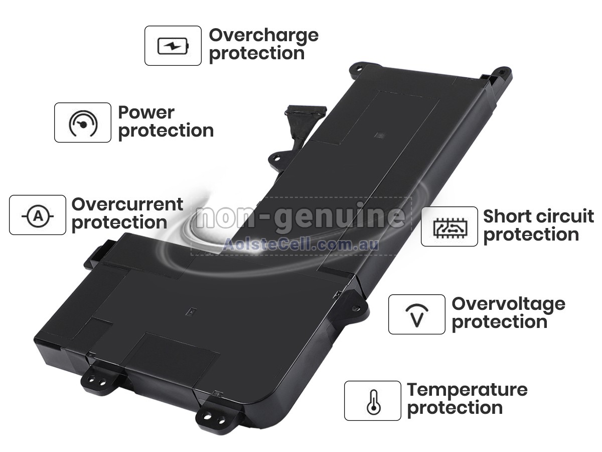Replacement Lenovo LEGION Y720-15IKB-80VR00LGBM battery