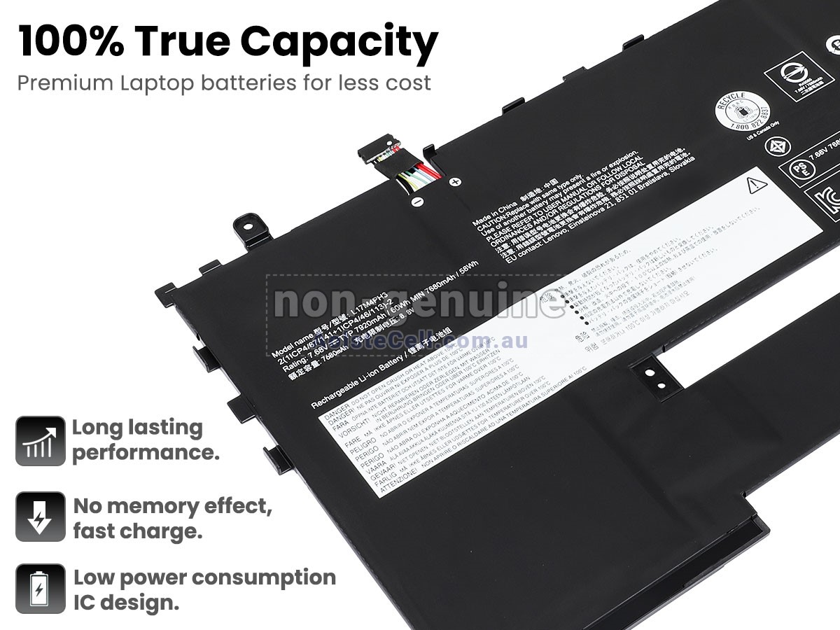Replacement Lenovo YOGA C630-13Q50-81JL0010HH battery