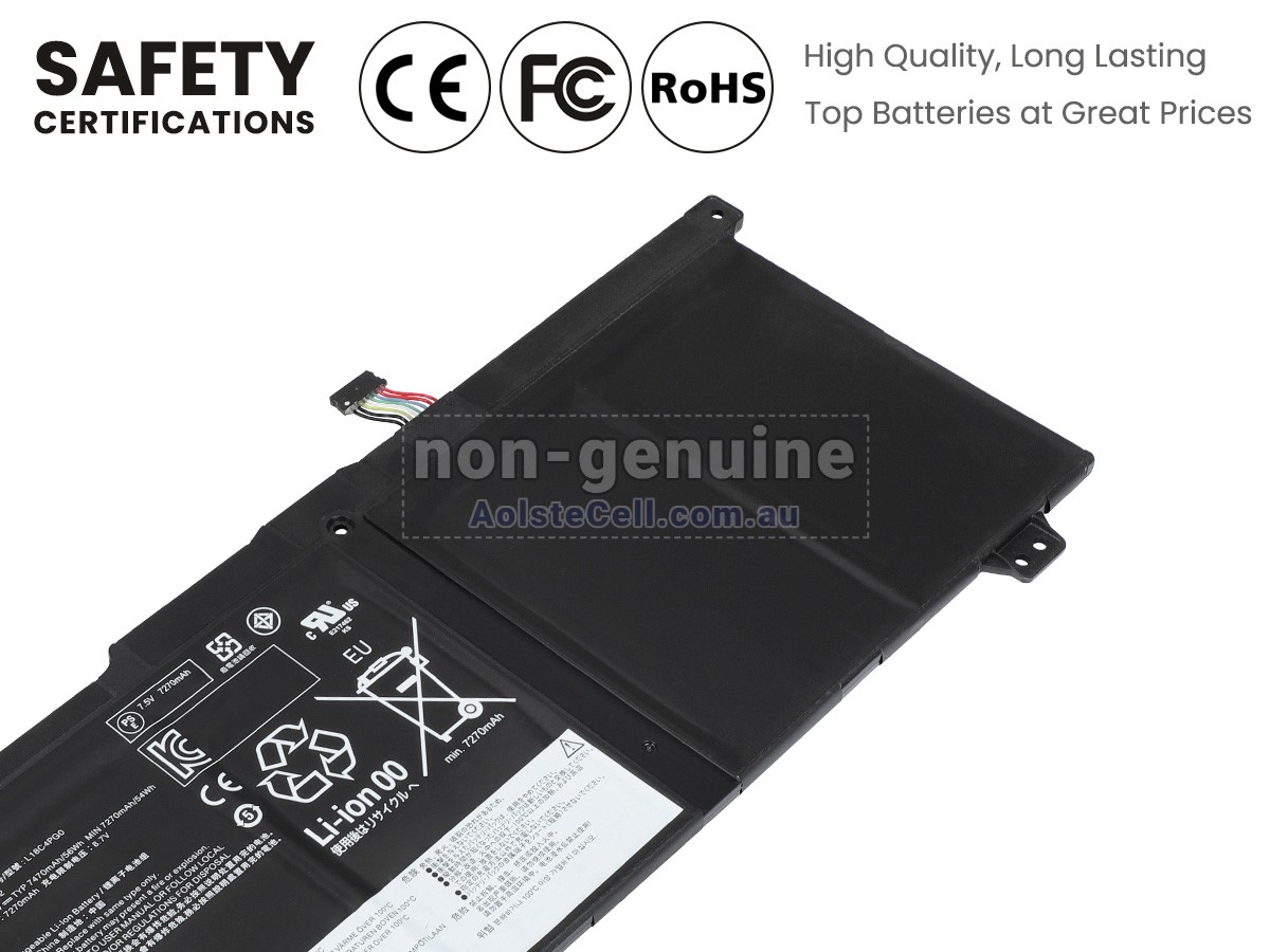 Replacement Lenovo L18M4PG0 battery