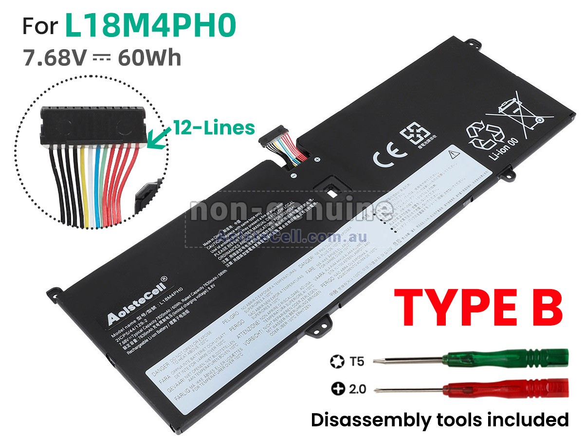 Replacement Lenovo YOGA C940-14IIL-81Q900C2DS battery