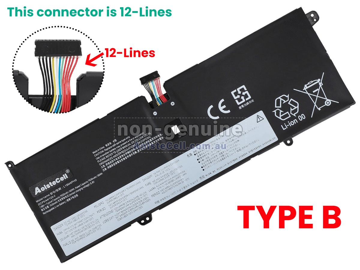 Replacement Lenovo YOGA C940-14IIL-81Q900C2DS battery