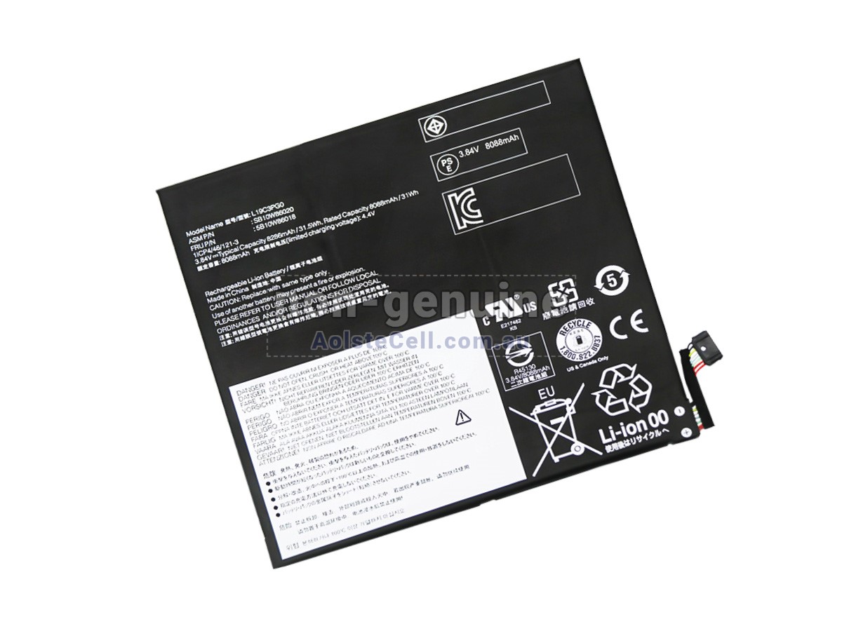 Replacement Lenovo 10E Chromebook-82AM0002US battery