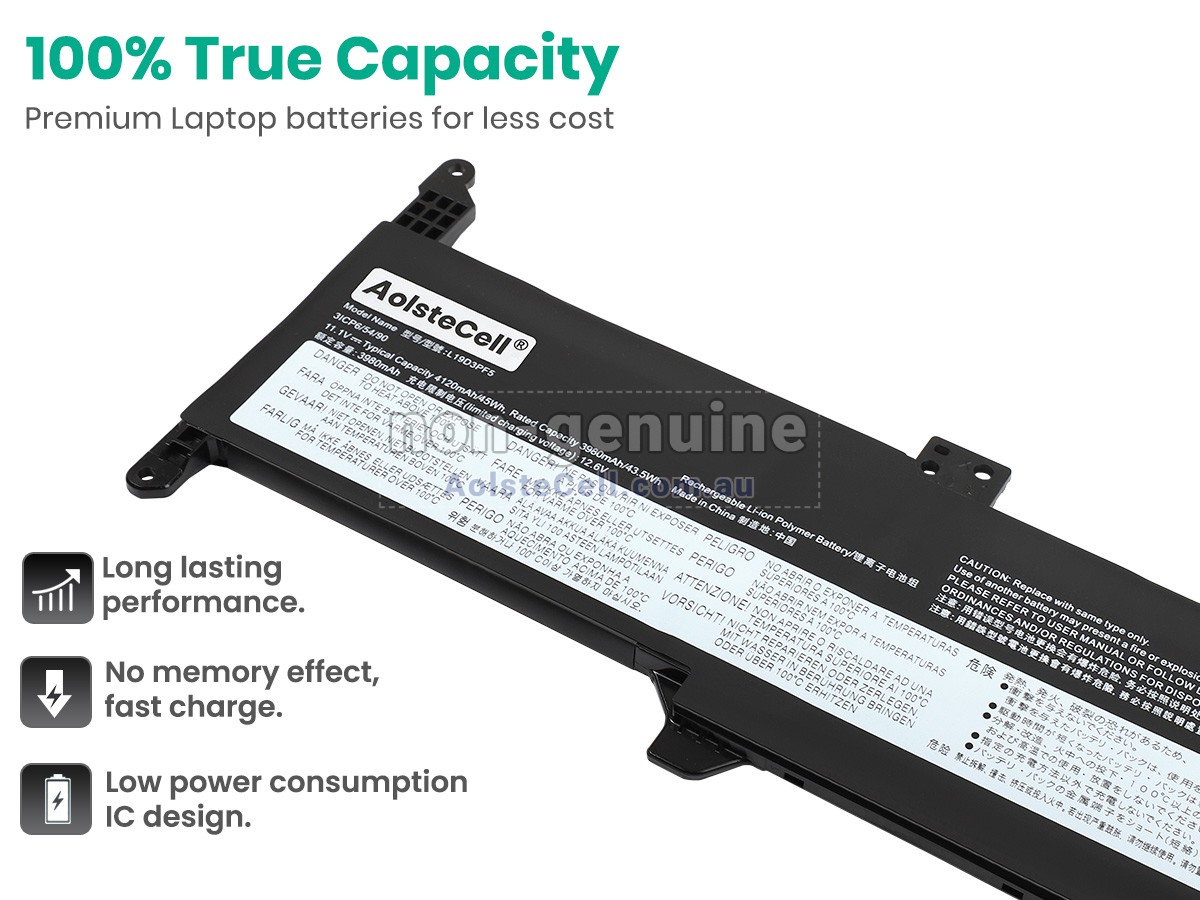 Replacement Lenovo IdeaPad 3-15ADA05-81W101T5SB battery
