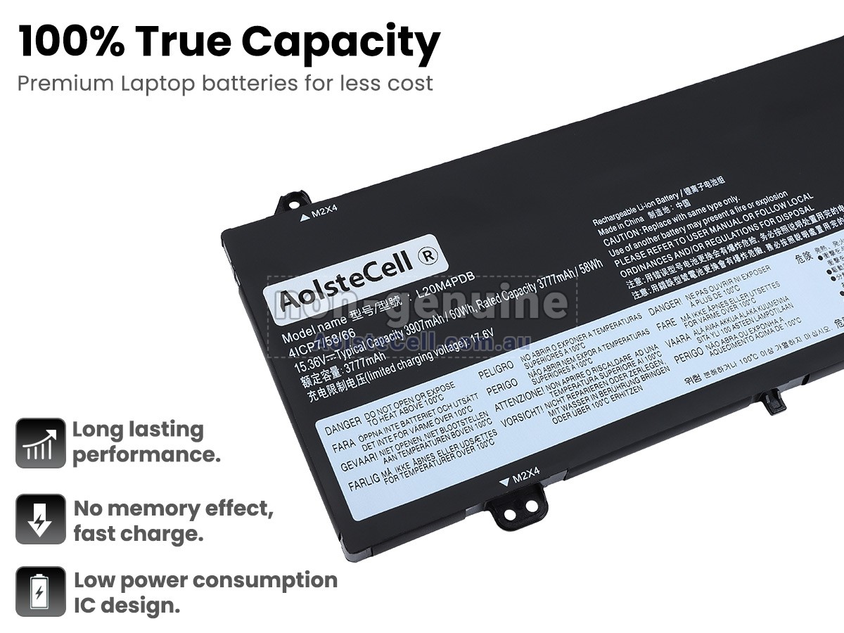 Replacement Lenovo L20L4PDB battery