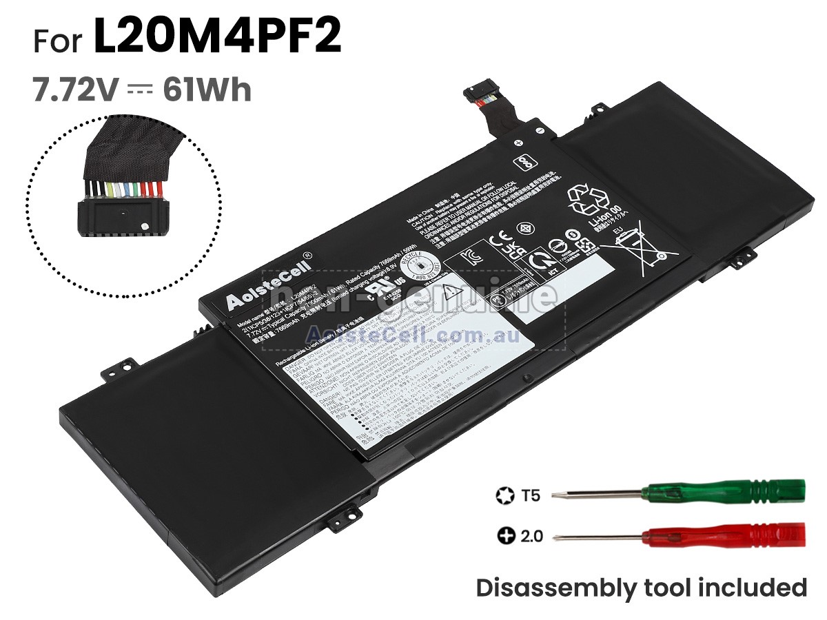 Replacement Lenovo YOGA SLIM 7 CARBON 14ACN6-82L0001MTA battery