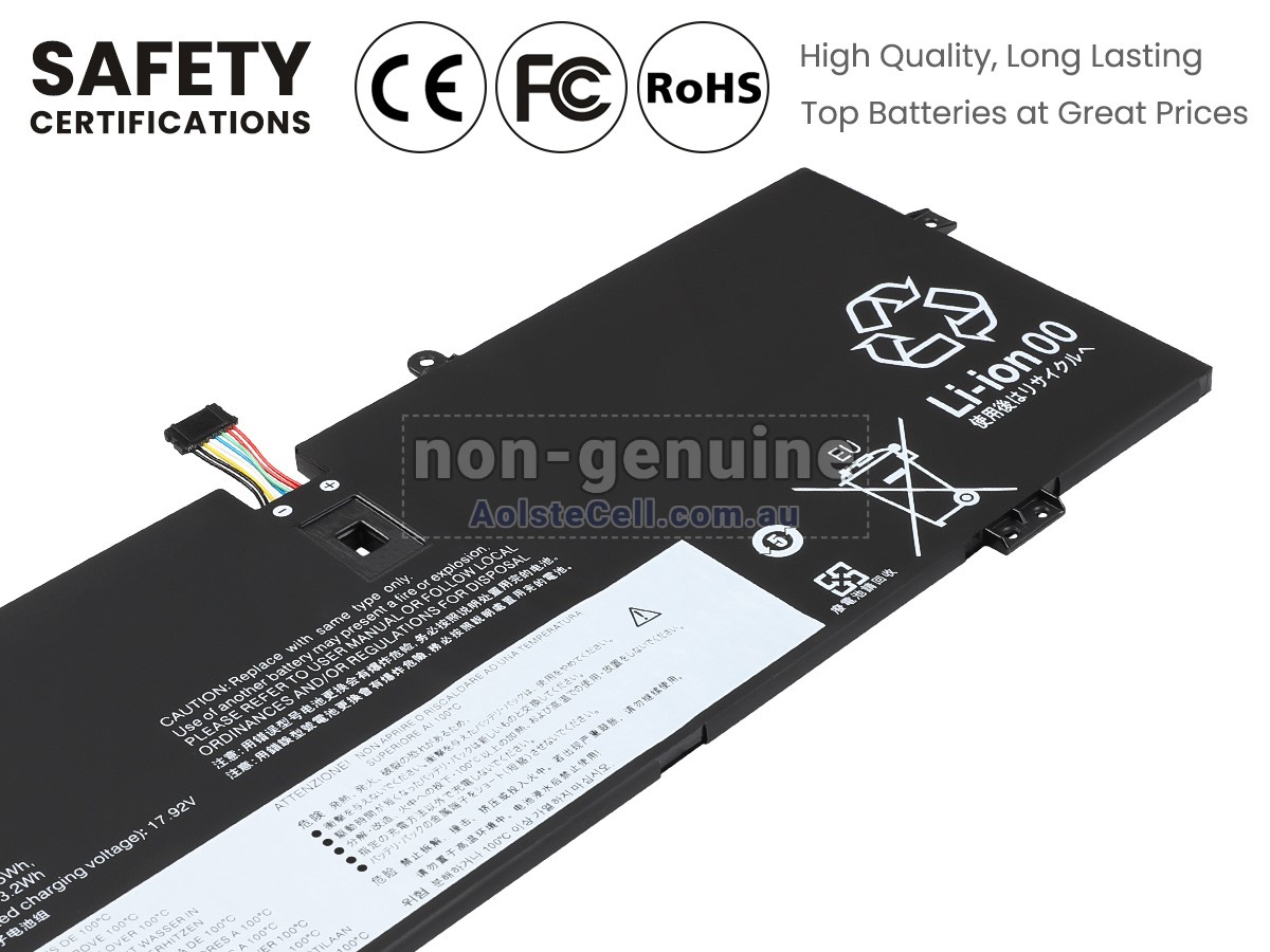 Replacement Lenovo YOGA 9 14IAP7-82LU008JLT battery