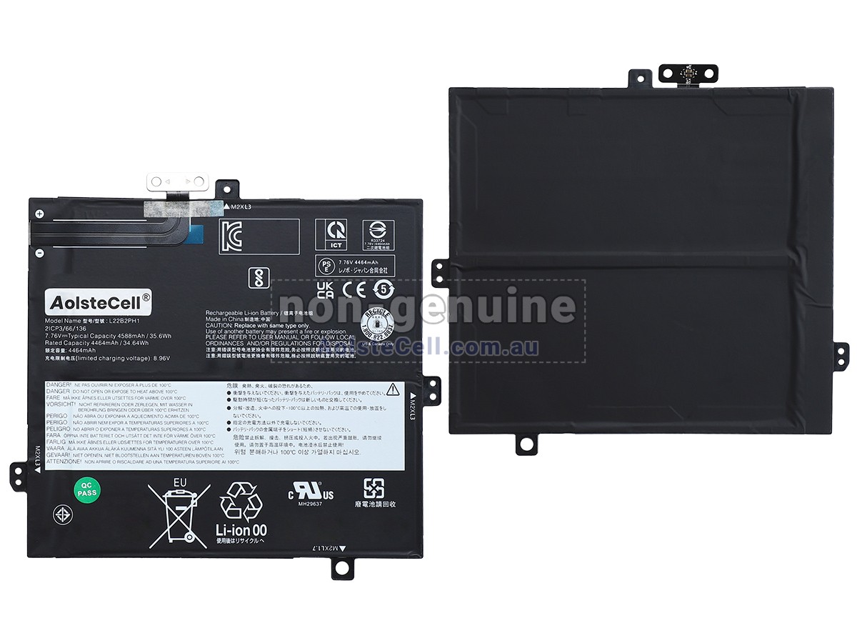 Replacement Lenovo IdeaPad DUET 3 11IAN8-82XK0006TA battery