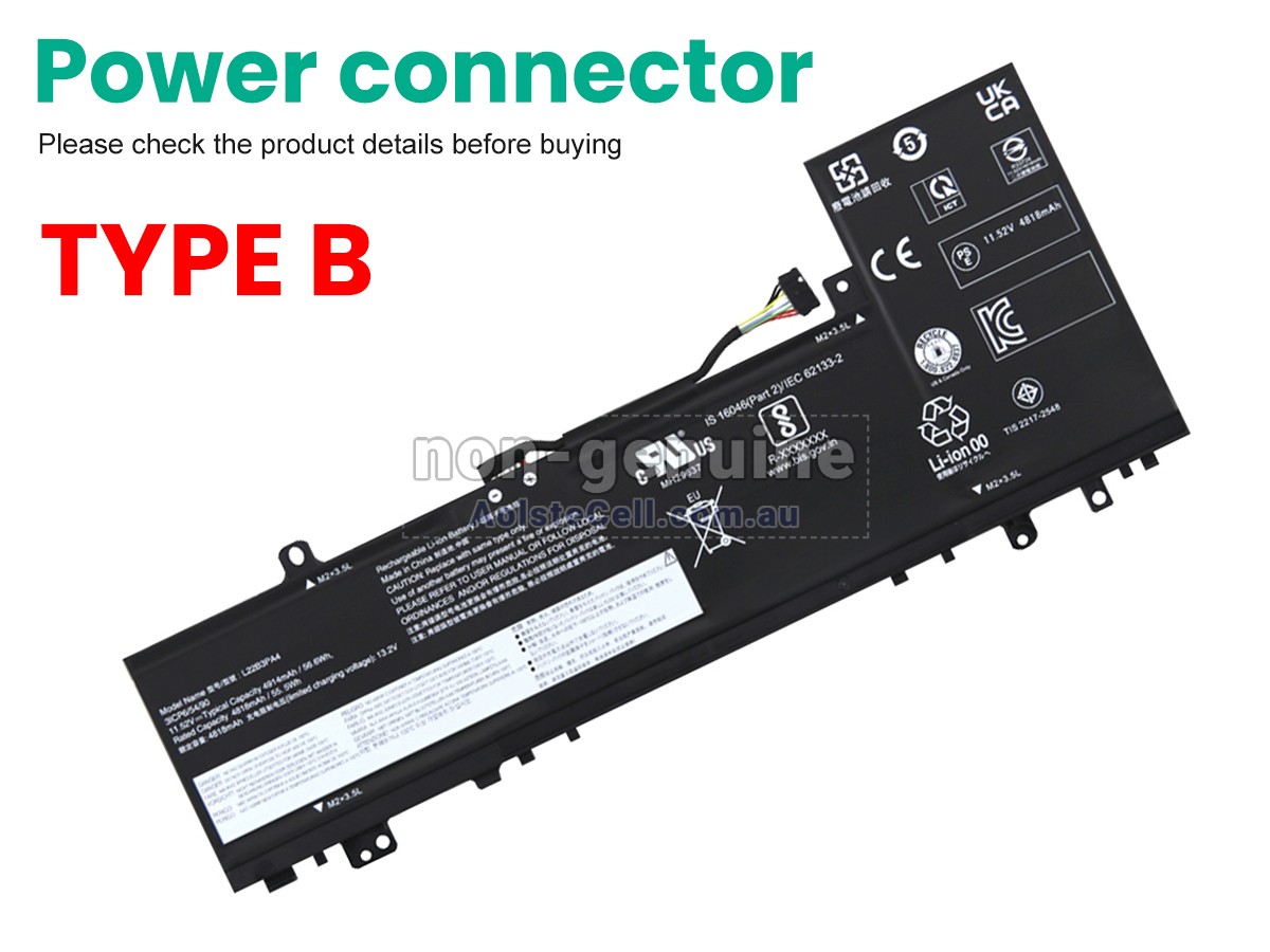 Replacement Lenovo IdeaPad SLIM 5 14ABR8-82XE0050UK battery