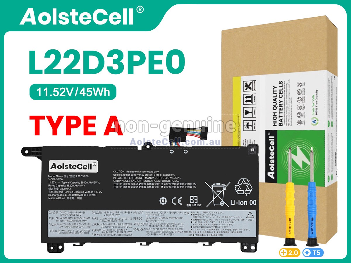 Replacement Lenovo THINKBOOK 16 G6 IRL-21KH0082RU battery