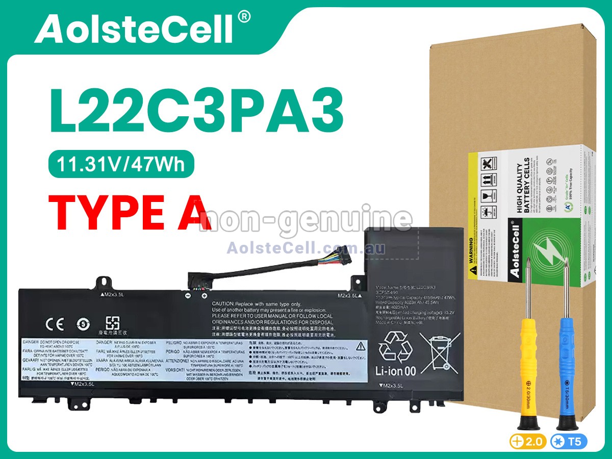 Replacement Lenovo IdeaPad SLIM 5 14ABR8-82XE0050UK battery