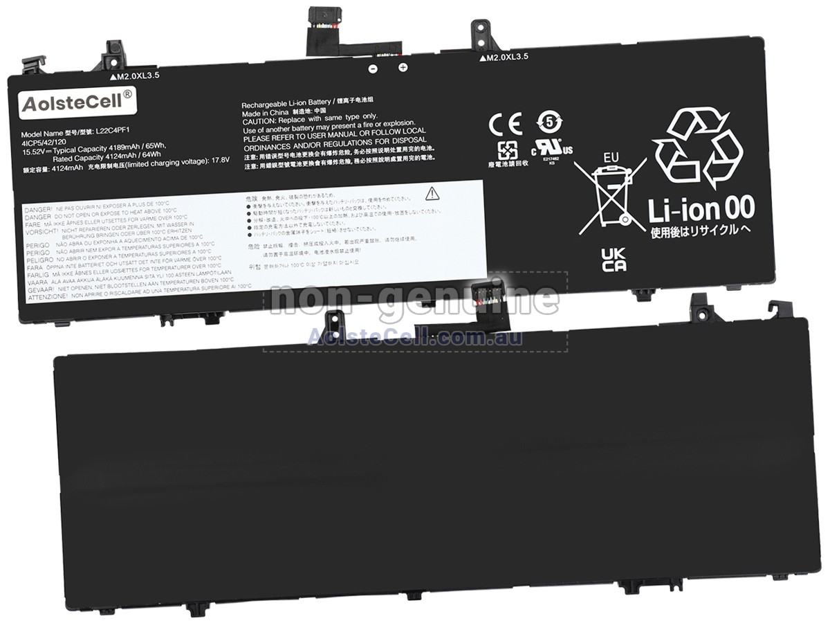 Replacement Lenovo L22C4PF1 battery