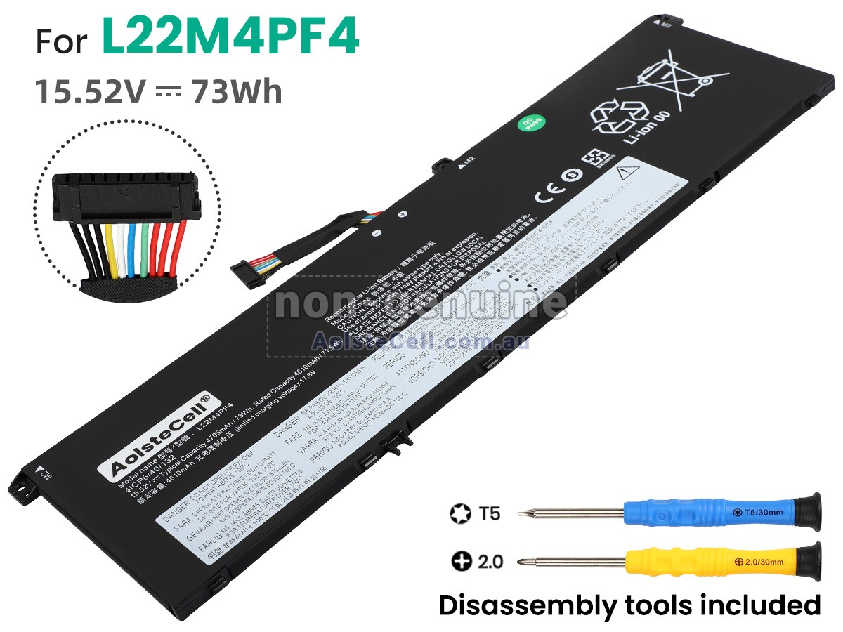 Replacement Lenovo YOGA PRO 7 14AHP9-83E3002KRM battery