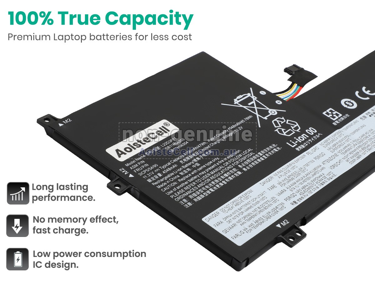 Replacement Lenovo 100W GEN 4-82VK0000SP battery