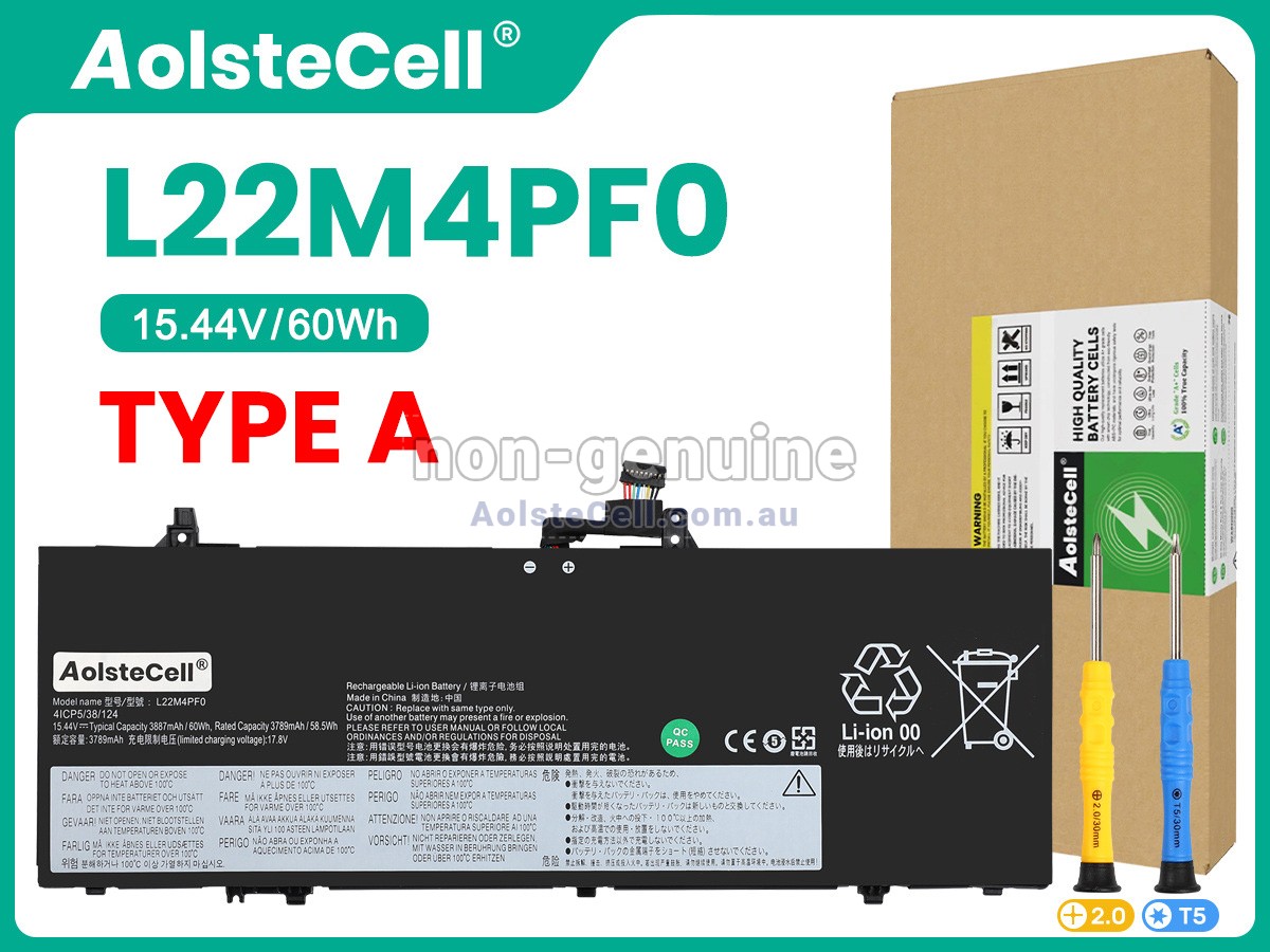 Replacement Lenovo YOGA SLIM 6 14IRH8-83E0003FRK battery